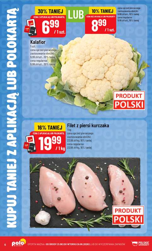 POLOmarket - gazetka promocyjna Katalog Kupuj taniej z POLOappką od środy 03.06 do wtorku 09.06 - strona 6