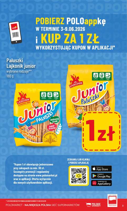 POLOmarket - gazetka promocyjna Katalog Kupuj taniej z POLOappką od środy 03.06 do wtorku 09.06 - strona 3