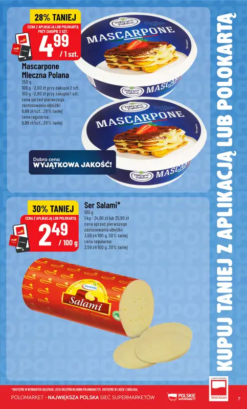 POLOmarket - gazetka promocyjna Katalog Kupuj taniej z POLOappką od środy 03.06 do wtorku 09.06 - strona 7