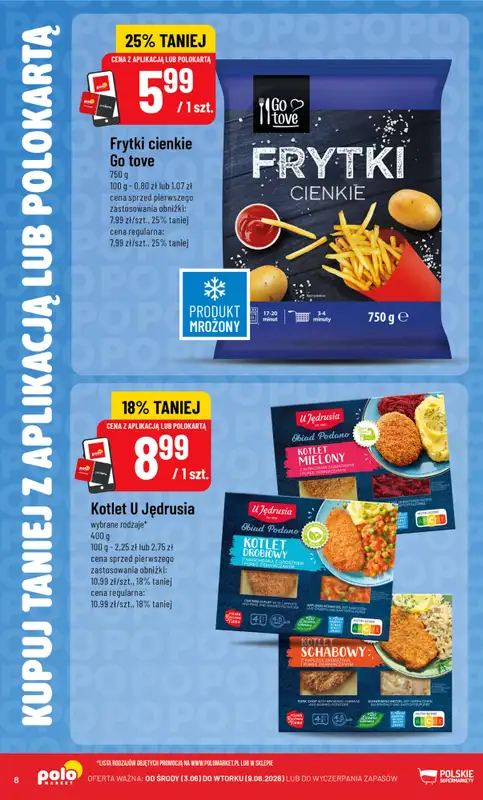 POLOmarket - gazetka promocyjna Katalog Kupuj taniej z POLOappką od środy 03.06 do wtorku 09.06 - strona 8