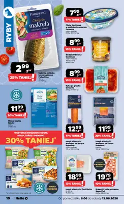 Netto - gazetka promocyjna Gazetka Spożywcza od poniedziałku 08.06 do soboty 13.06 - strona 10