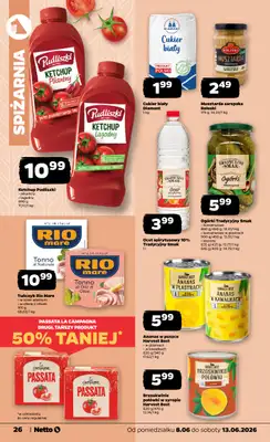 Netto - gazetka promocyjna Gazetka Spożywcza od poniedziałku 08.06 do soboty 13.06 - strona 26