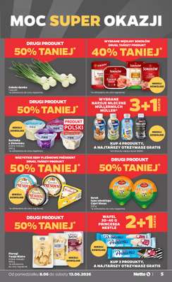 Netto - gazetka promocyjna Gazetka Spożywcza od poniedziałku 08.06 do soboty 13.06 - strona 5
