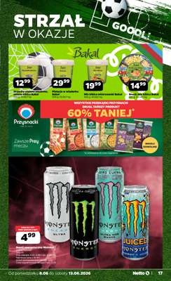 Netto - gazetka promocyjna Gazetka Spożywcza od poniedziałku 08.06 do soboty 13.06 - strona 17