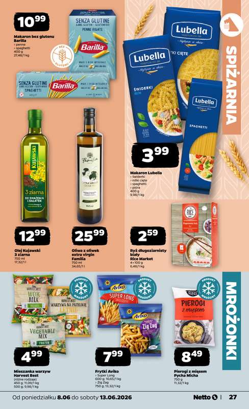 Netto - gazetka promocyjna Gazetka Spożywcza od poniedziałku 08.06 do soboty 13.06 - strona 27