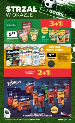 Netto - gazetka promocyjna Gazetka Spożywcza od poniedziałku 08.06 do soboty 13.06 - strona 19