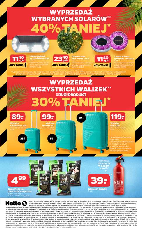 Netto - gazetka promocyjna Inspiracje Tygodnia Podróże  do soboty 13.06 - strona 3