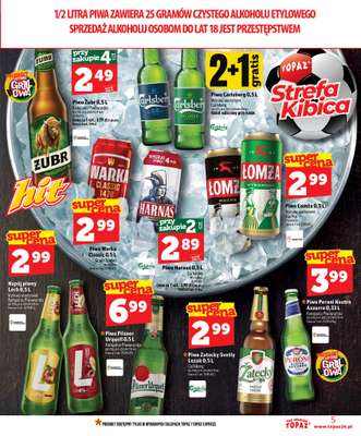 TOPAZ - gazetka promocyjna Nowa gazetka od czwartku, 11.06 od czwartku 11.06 do środy 17.06 - strona 5
