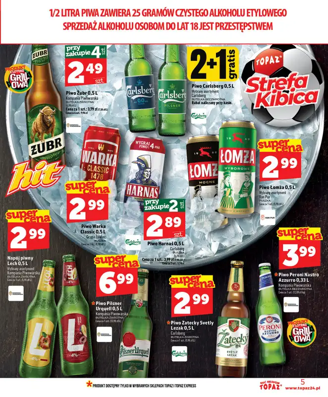 TOPAZ - gazetka promocyjna Nowa gazetka od czwartku, 11.06 od czwartku 11.06 do środy 17.06 - strona 5