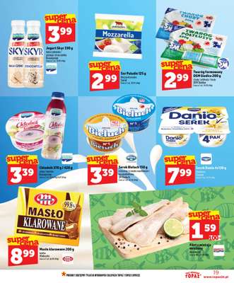 TOPAZ - gazetka promocyjna Nowa gazetka od czwartku, 11.06 od czwartku 11.06 do środy 17.06 - strona 19