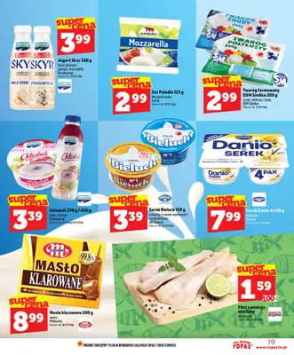 TOPAZ - gazetka promocyjna Nowa gazetka od czwartku, 11.06 od czwartku 11.06 do środy 17.06 - strona 19