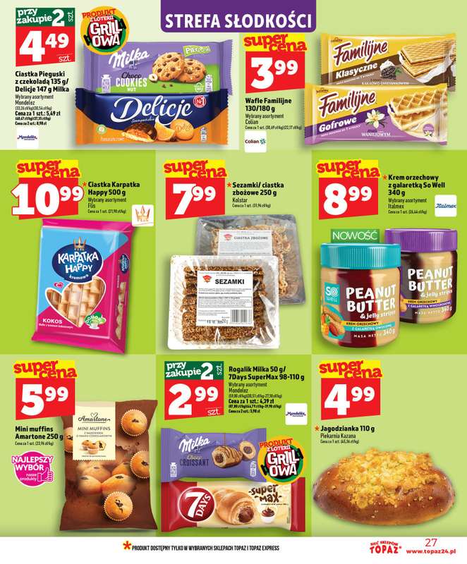 TOPAZ - gazetka promocyjna Nowa gazetka od czwartku, 11.06 od czwartku 11.06 do środy 17.06 - strona 27