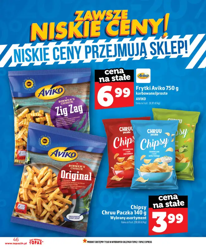 TOPAZ - gazetka promocyjna Nowa gazetka od czwartku, 11.06 od czwartku 11.06 do środy 17.06 - strona 46
