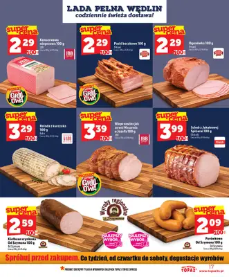 TOPAZ - gazetka promocyjna Nowa gazetka od czwartku, 11.06 od czwartku 11.06 do środy 17.06 - strona 17