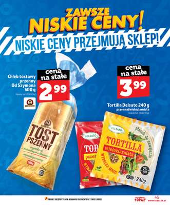 TOPAZ - gazetka promocyjna Nowa gazetka od czwartku, 11.06 od czwartku 11.06 do środy 17.06 - strona 45