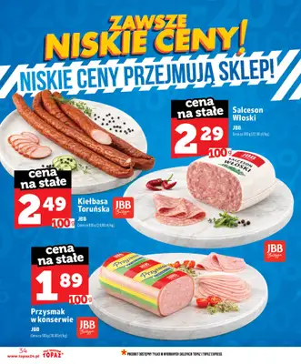 TOPAZ - gazetka promocyjna Nowa gazetka od czwartku, 11.06 od czwartku 11.06 do środy 17.06 - strona 34
