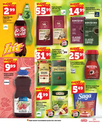 TOPAZ - gazetka promocyjna Nowa gazetka od czwartku, 11.06 od czwartku 11.06 do środy 17.06 - strona 29