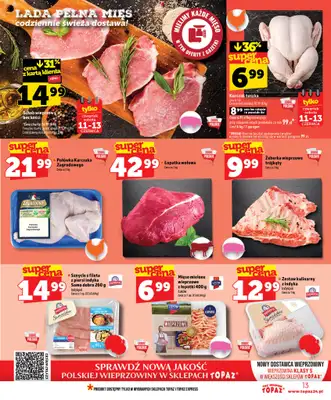 TOPAZ - gazetka promocyjna Nowa gazetka od czwartku, 11.06 od czwartku 11.06 do środy 17.06 - strona 13