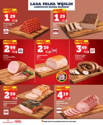 TOPAZ - gazetka promocyjna Nowa gazetka od czwartku, 11.06 od czwartku 11.06 do środy 17.06 - strona 16