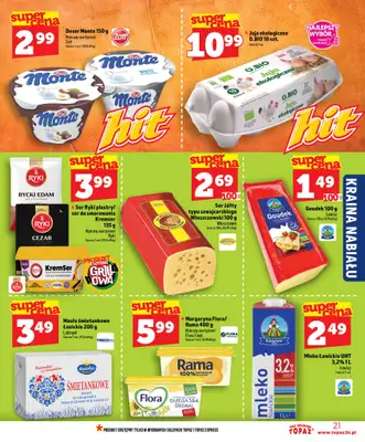 TOPAZ - gazetka promocyjna Nowa gazetka od czwartku, 11.06 od czwartku 11.06 do środy 17.06 - strona 21