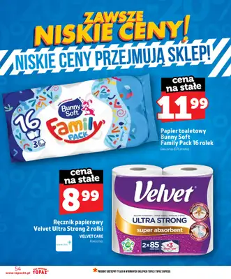 TOPAZ - gazetka promocyjna Nowa gazetka od czwartku, 11.06 od czwartku 11.06 do środy 17.06 - strona 54