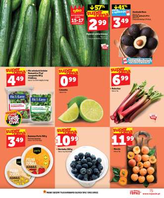 TOPAZ - gazetka promocyjna Nowa gazetka od czwartku, 11.06 od czwartku 11.06 do środy 17.06 - strona 15
