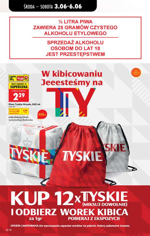 Biedronka - gazetka promocyjna Od środy od środy 03.06 do środy 10.06 - strona 64
