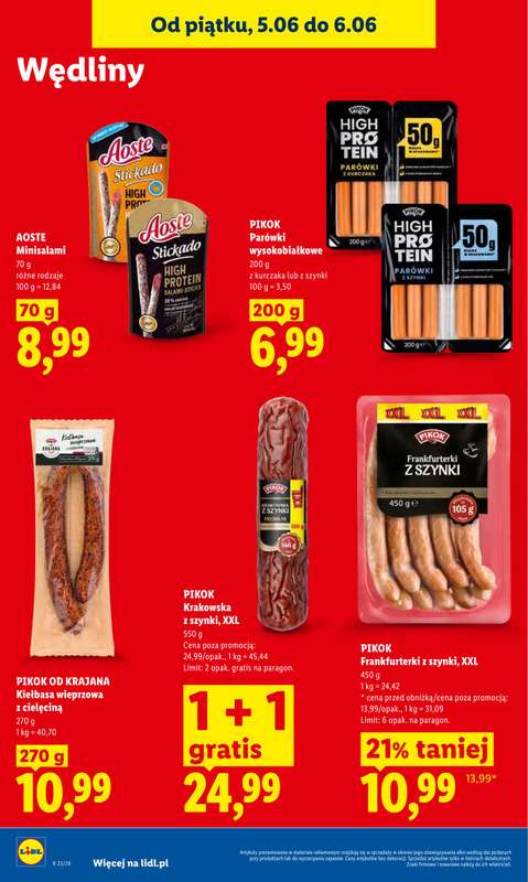 Lidl - gazetka promocyjna Oferta od piątku od piątku 05.06 do soboty 06.06 - strona 60