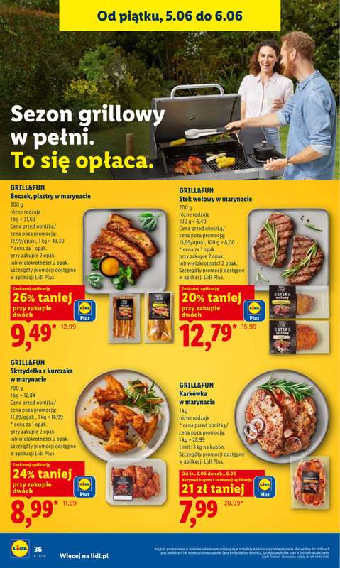 Lidl - gazetka promocyjna Oferta od piątku od piątku 05.06 do soboty 06.06 - strona 44