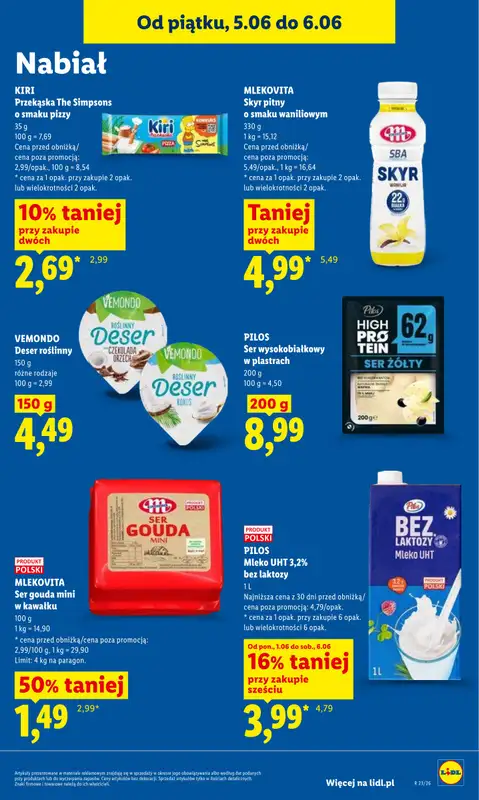 Lidl - gazetka promocyjna Oferta od piątku od piątku 05.06 do soboty 06.06 - strona 57