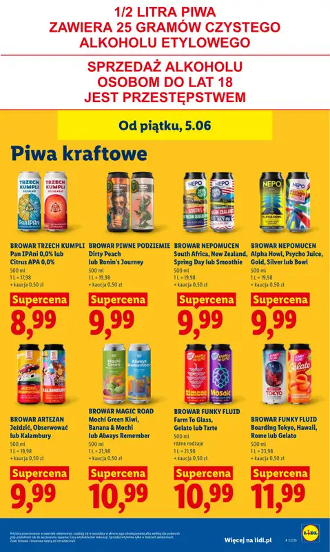 Lidl - gazetka promocyjna Oferta od piątku od piątku 05.06 do soboty 06.06 - strona 71