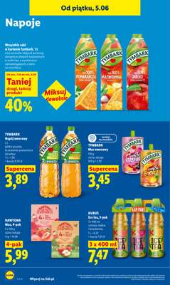 Lidl - gazetka promocyjna Oferta od piątku od piątku 05.06 do soboty 06.06 - strona 66