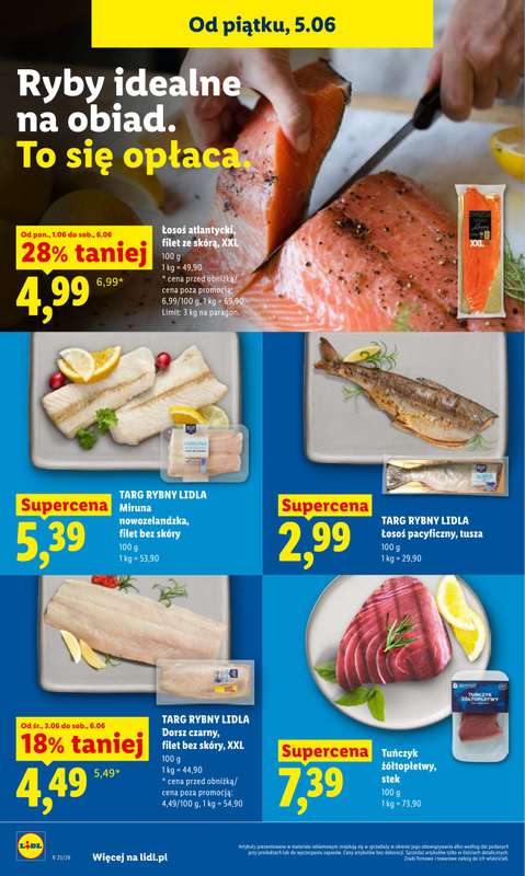 Lidl - gazetka promocyjna Oferta od piątku od piątku 05.06 do soboty 06.06 - strona 54