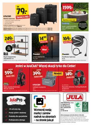 Jula - gazetka promocyjna Gazetka od czwartku 04.06 do środy 17.06 - strona 8