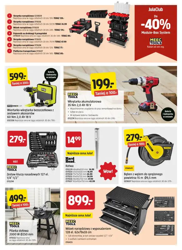 Jula - gazetka promocyjna Gazetka od czwartku 04.06 do środy 17.06 - strona 4