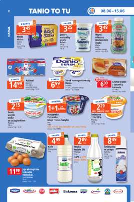 Leclerc - gazetka promocyjna Oferta E.Leclerc I Tanio to tu! od poniedziałku 08.06 do poniedziałku 15.06 - strona 2