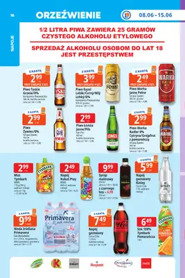 Leclerc - gazetka promocyjna Oferta E.Leclerc I Tanio to tu! od poniedziałku 08.06 do poniedziałku 15.06 - strona 16