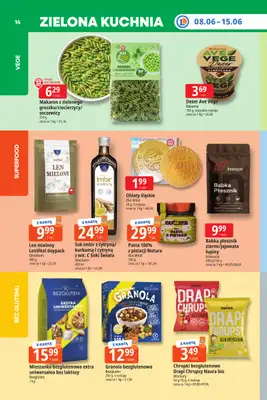 Leclerc - gazetka promocyjna Oferta E.Leclerc I Tanio to tu! od poniedziałku 08.06 do poniedziałku 15.06 - strona 14