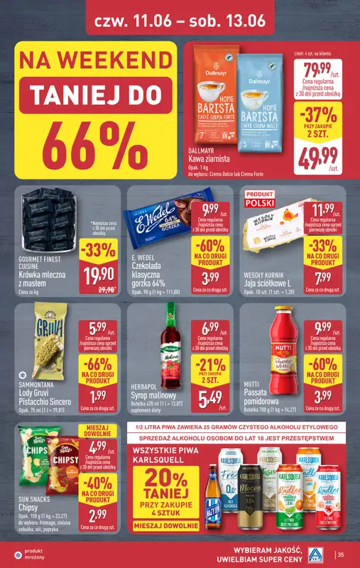 Aldi - gazetka promocyjna Pełny katalog! od poniedziałku 08.06 do soboty 13.06 - strona 35