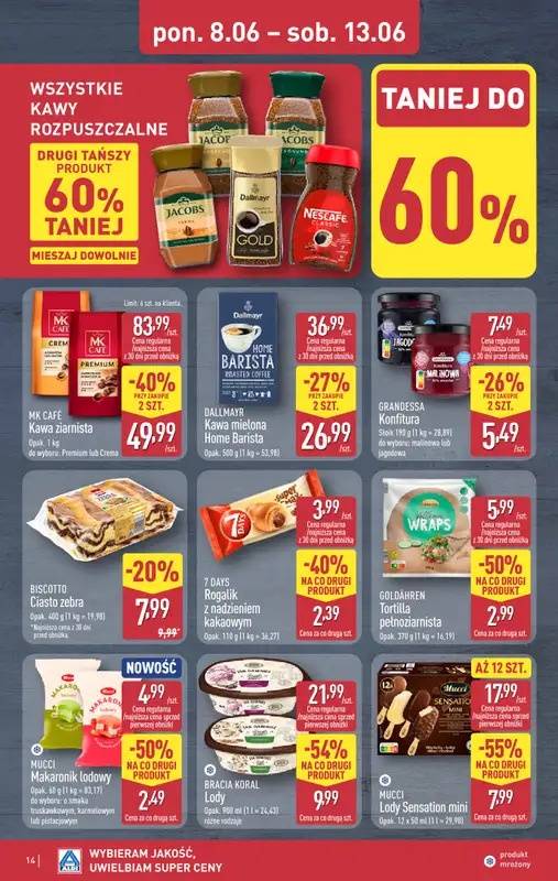Aldi - gazetka promocyjna Pełny katalog! od poniedziałku 08.06 do soboty 13.06 - strona 14