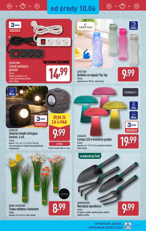 Aldi - gazetka promocyjna Pełny katalog! od poniedziałku 08.06 do soboty 13.06 - strona 31