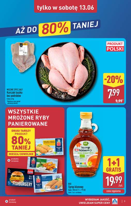 Aldi - gazetka promocyjna Weekend super cen w Aldi! od czwartku 11.06 do soboty 13.06 - strona 3