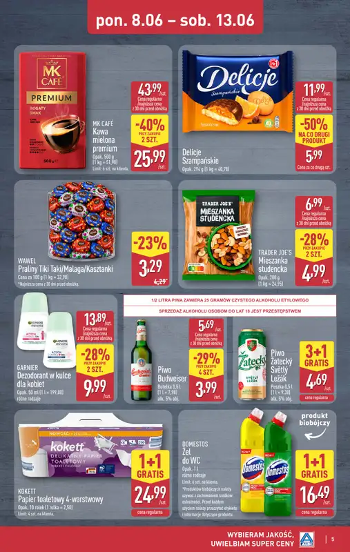 Aldi - gazetka promocyjna Weekend super cen w Aldi! od czwartku 11.06 do soboty 13.06 - strona 5