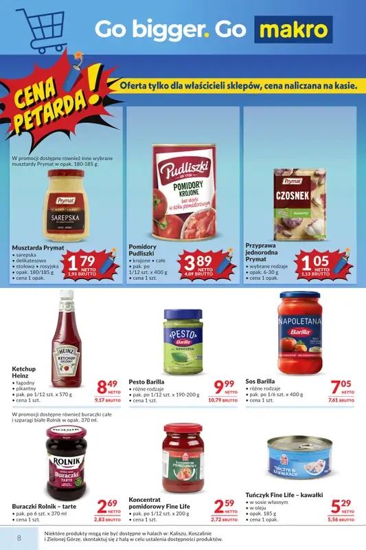 Makro - gazetka promocyjna Mega oferty dla Twojego sklepu od wtorku 09.06 do poniedziałku 22.06 - strona 8