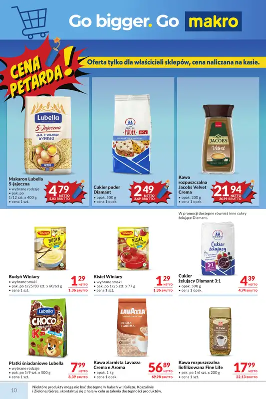 Makro - gazetka promocyjna Mega oferty dla Twojego sklepu od wtorku 09.06 do poniedziałku 22.06 - strona 10