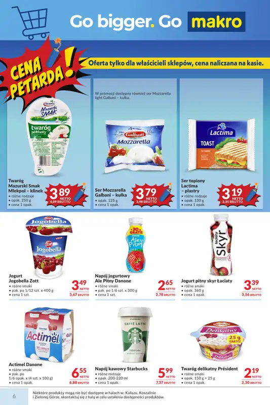 Makro - gazetka promocyjna Mega oferty dla Twojego sklepu od wtorku 09.06 do poniedziałku 22.06 - strona 6