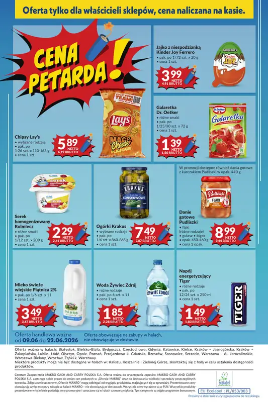 Makro - gazetka promocyjna Mega oferty dla Twojego sklepu od wtorku 09.06 do poniedziałku 22.06 - strona 21