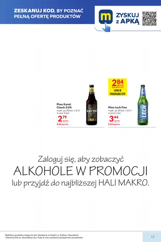 Makro - gazetka promocyjna Mega oferty dla Twojego sklepu od wtorku 09.06 do poniedziałku 22.06 - strona 15