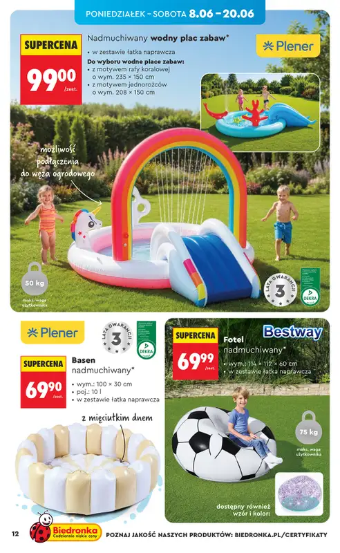 Biedronka - gazetka promocyjna Hity i inspiracje, od 06.06 od soboty 06.06 do środy 24.06 - strona 14