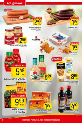Delikatesy Piotruś Pan - gazetka promocyjna Gazetka od piątku 05.06 do soboty 13.06 - strona 12